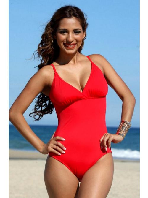 Faddy Red One Piece Swimsuit