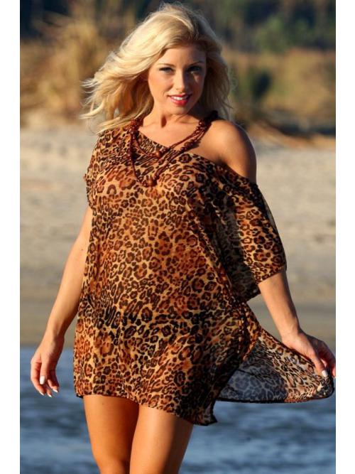 Magnetic Leopard Tunic